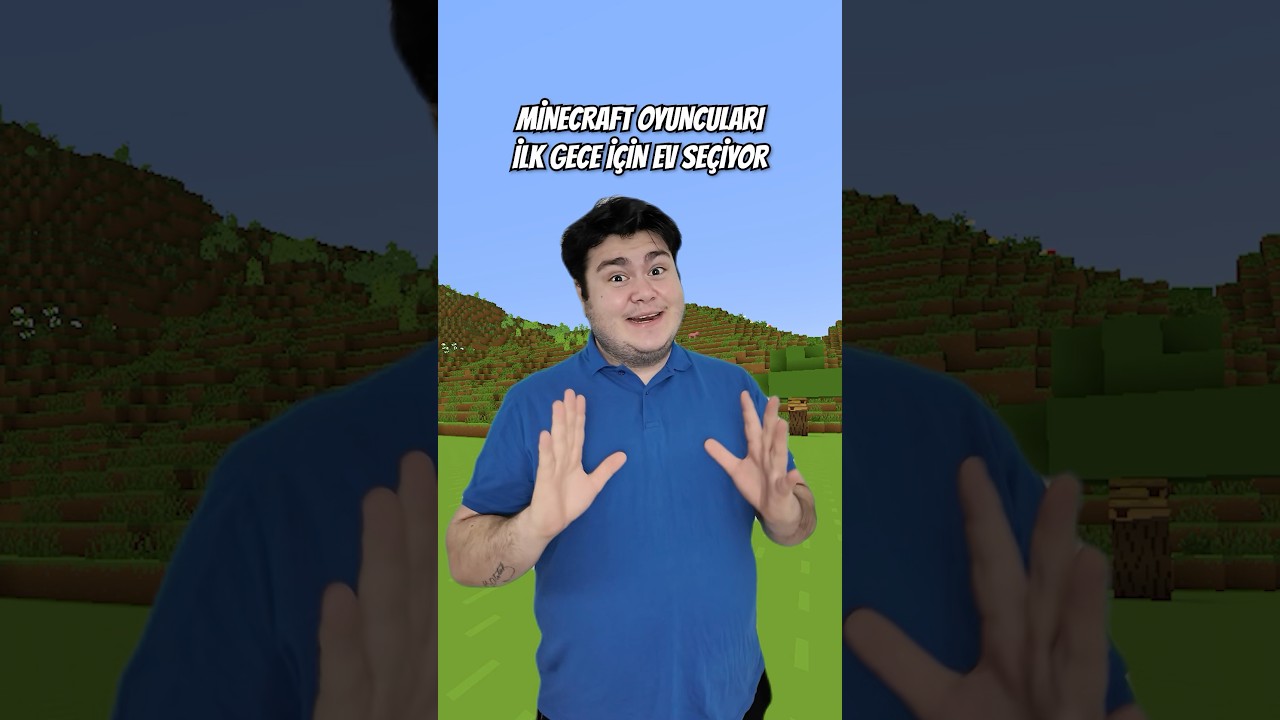 Minecraft Oyuncuları İlk Gece İ&ccedil;in Ev Se&ccedil;iyor