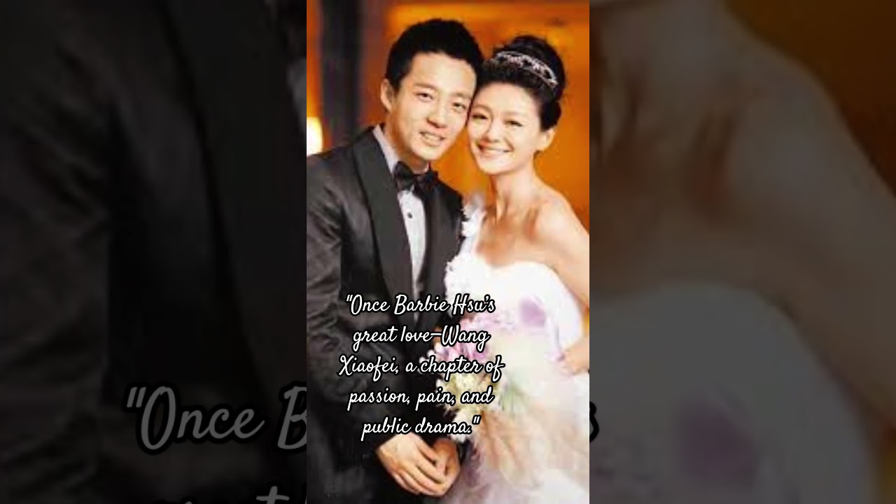 Wang Xiaofei—Barbie Hsu’s love, now a bittersweet memory. 
