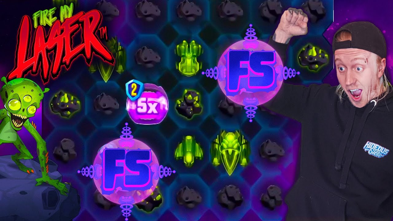 🔥 FIRE MY LASER! - Hacksaw Gaming Bonus Buy! 💰 BIG WIN ONLINE SLOTS!!
