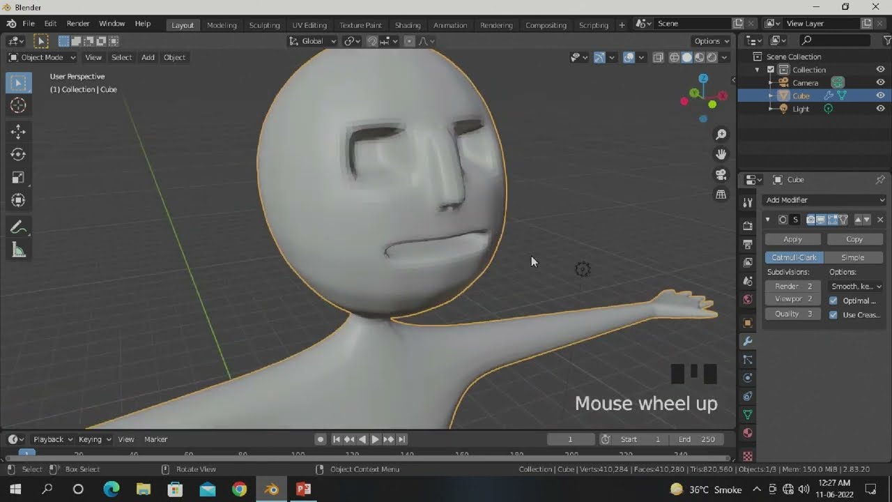 Make cartoon | blender tutorial in hindi