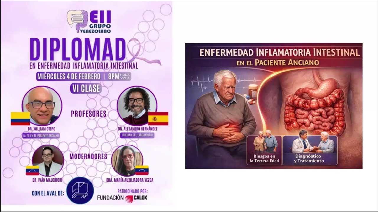 Dr. William Otero - Enfermedad inflamaroria intestinal en el paciente anciano