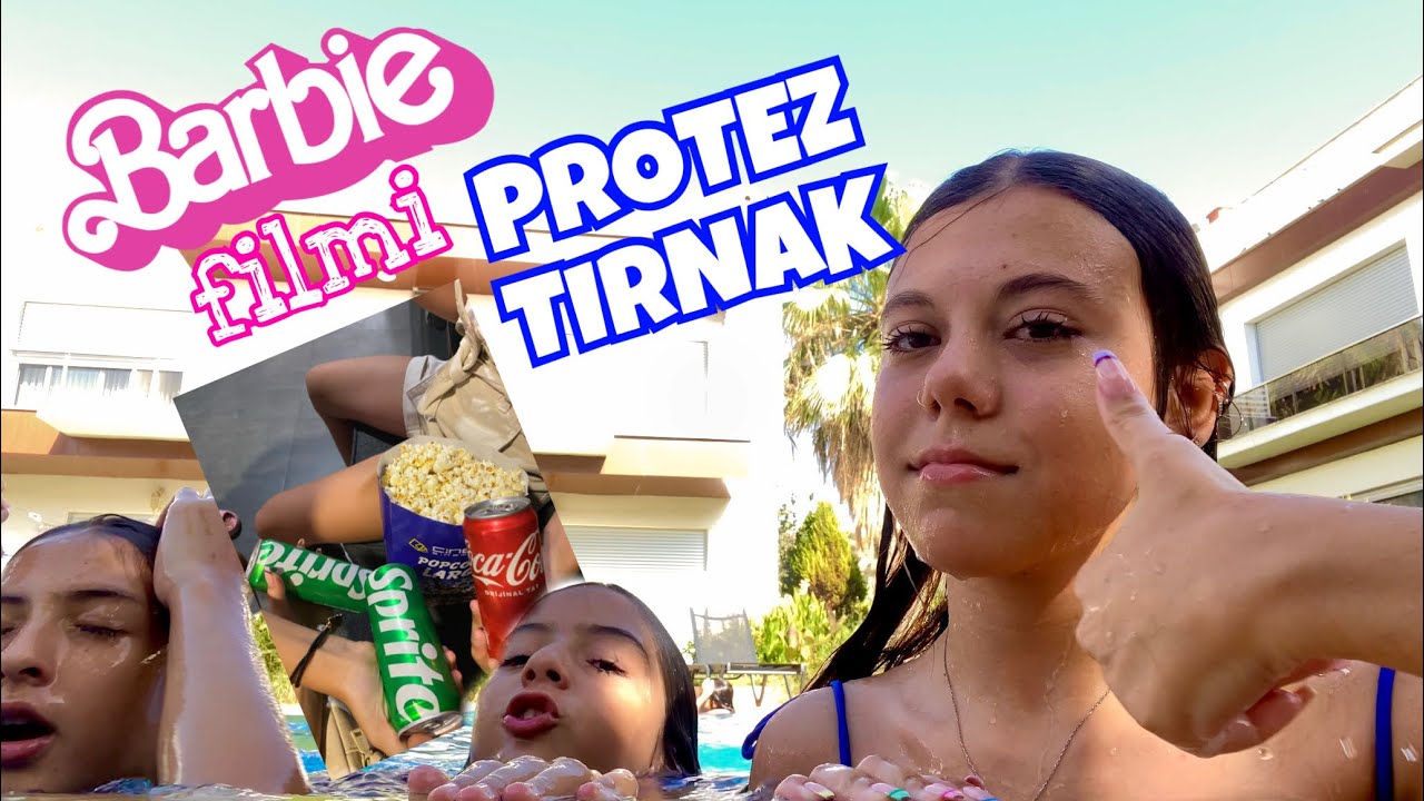 Günlük Vlog | Bir Güne Neler Sığdı !? Barbie Filmi, Protez Tırnak, Havuz, Gece Gezmesi. Tuana Zeybek