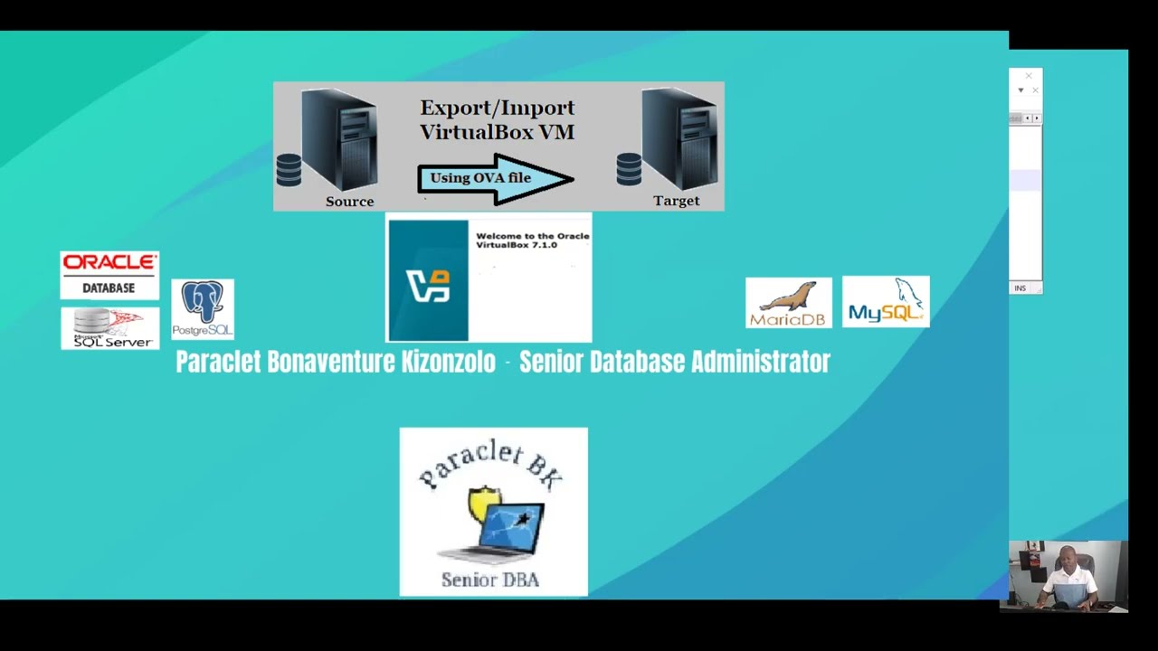 Export and Import a VM Windows Server 2022 in Oracle VirtualBox Manager 7.1.0