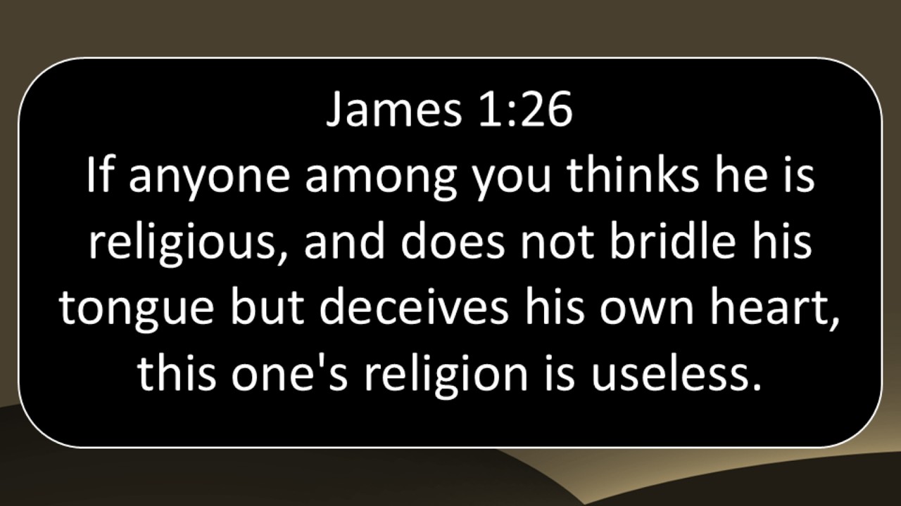 The Sins of the Mouth - Partiality James 4:12