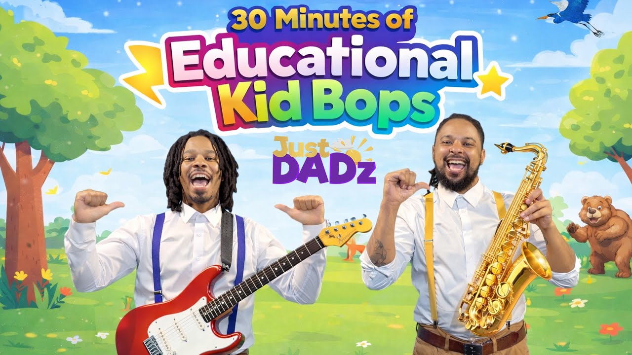 30 min of EDUCATIONAL KID BOPS | Educational Video | Kids Music