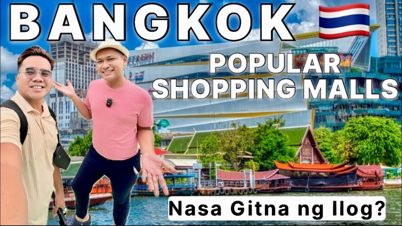 BANGKOK's POPULAR SHOPPING MALLS