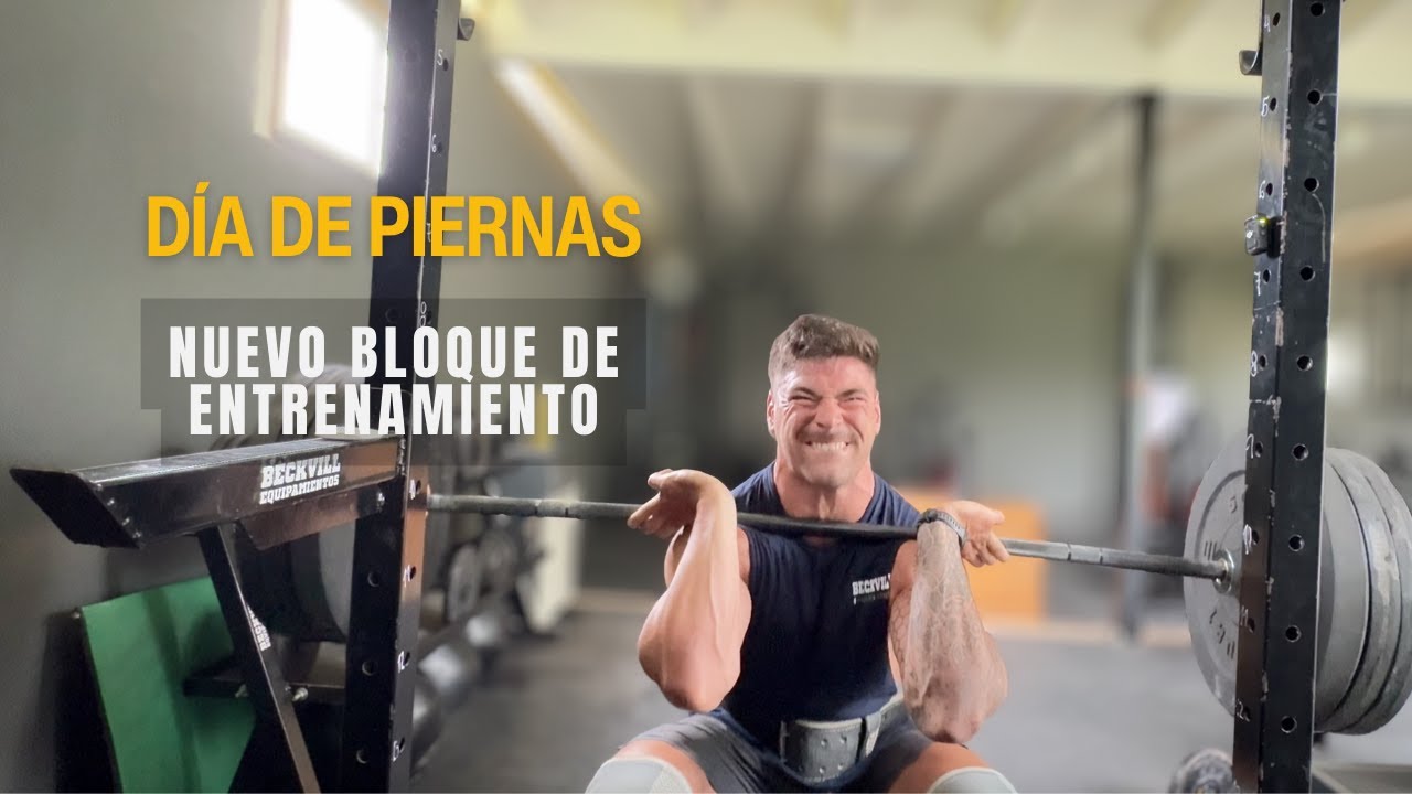 ASÍ entreno PIERNAS para mejorar FUERZA e HIPERTROFIA EN 50 MIN