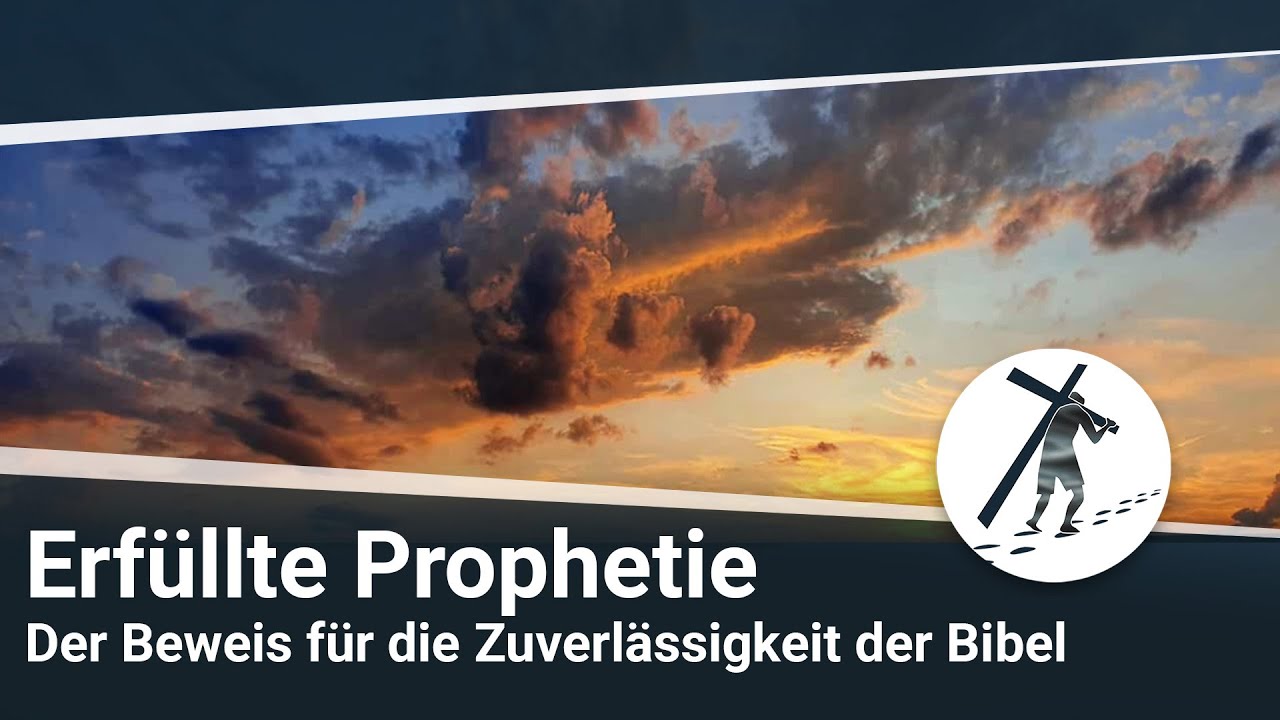 Erfüllte Prophetie - Der Beweis für die Zuverlässigkeit der Bibel I Martin Vedder Predigt