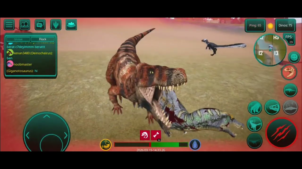Growing Spinosaurus and Playing Pachycephalosarus