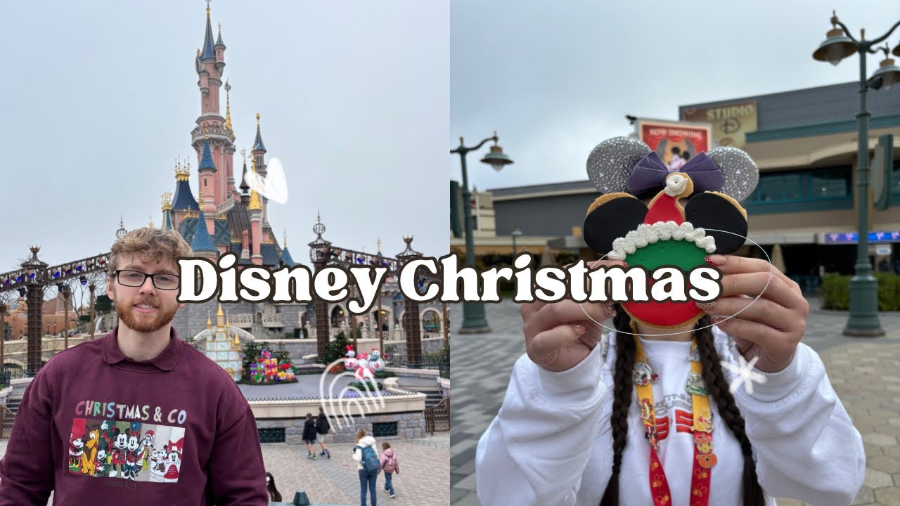 Shine a Light Parade & Festive Snacks at Disneyland Paris Christmas ✨🎄