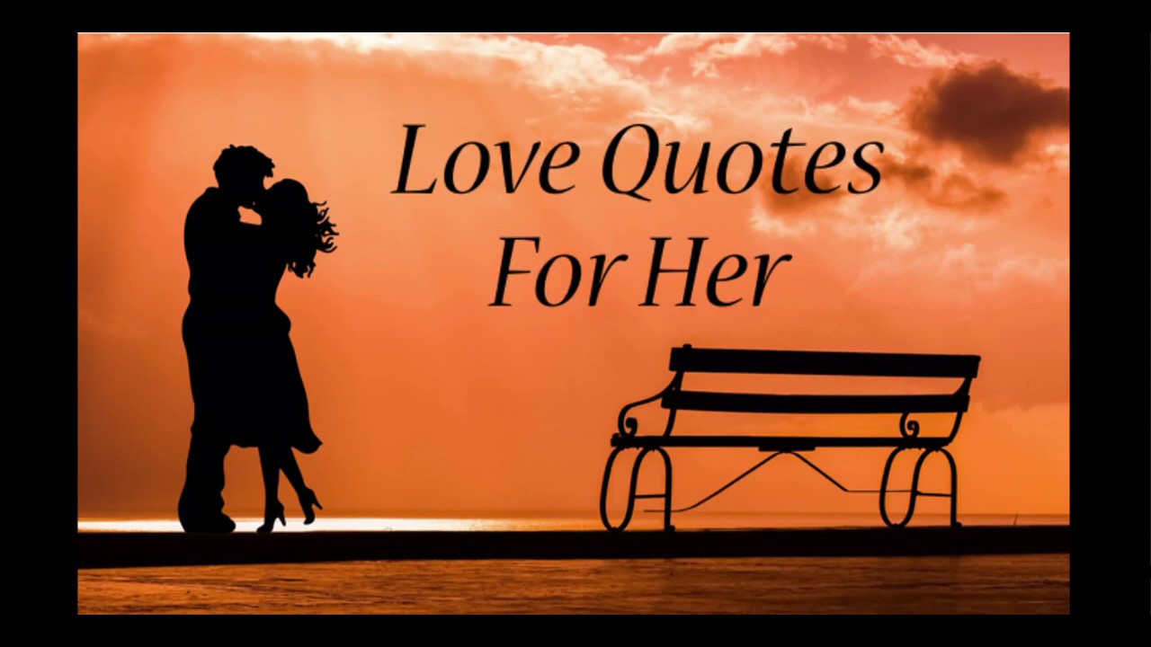 Love Quotes For Her