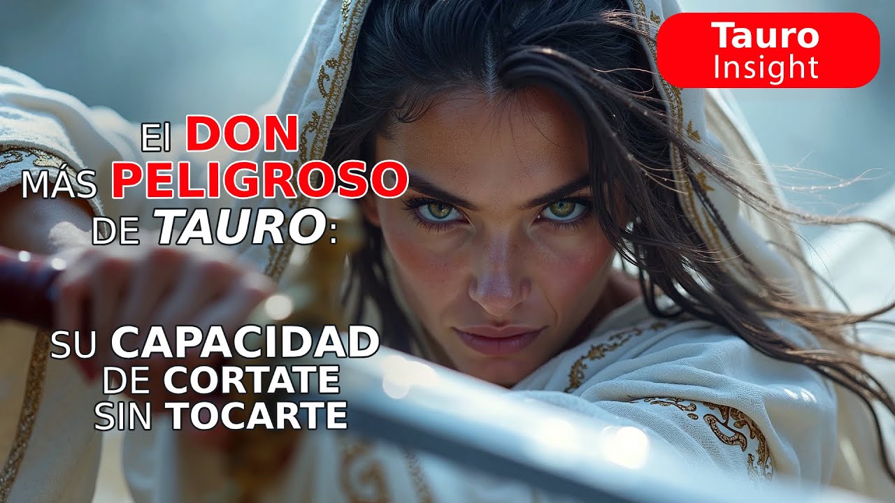 💣 El DON más PELIGROSO de TAURO ♉️: 😏 su capacidad de CORTARTE sin TOCARTE 😏⚔️.