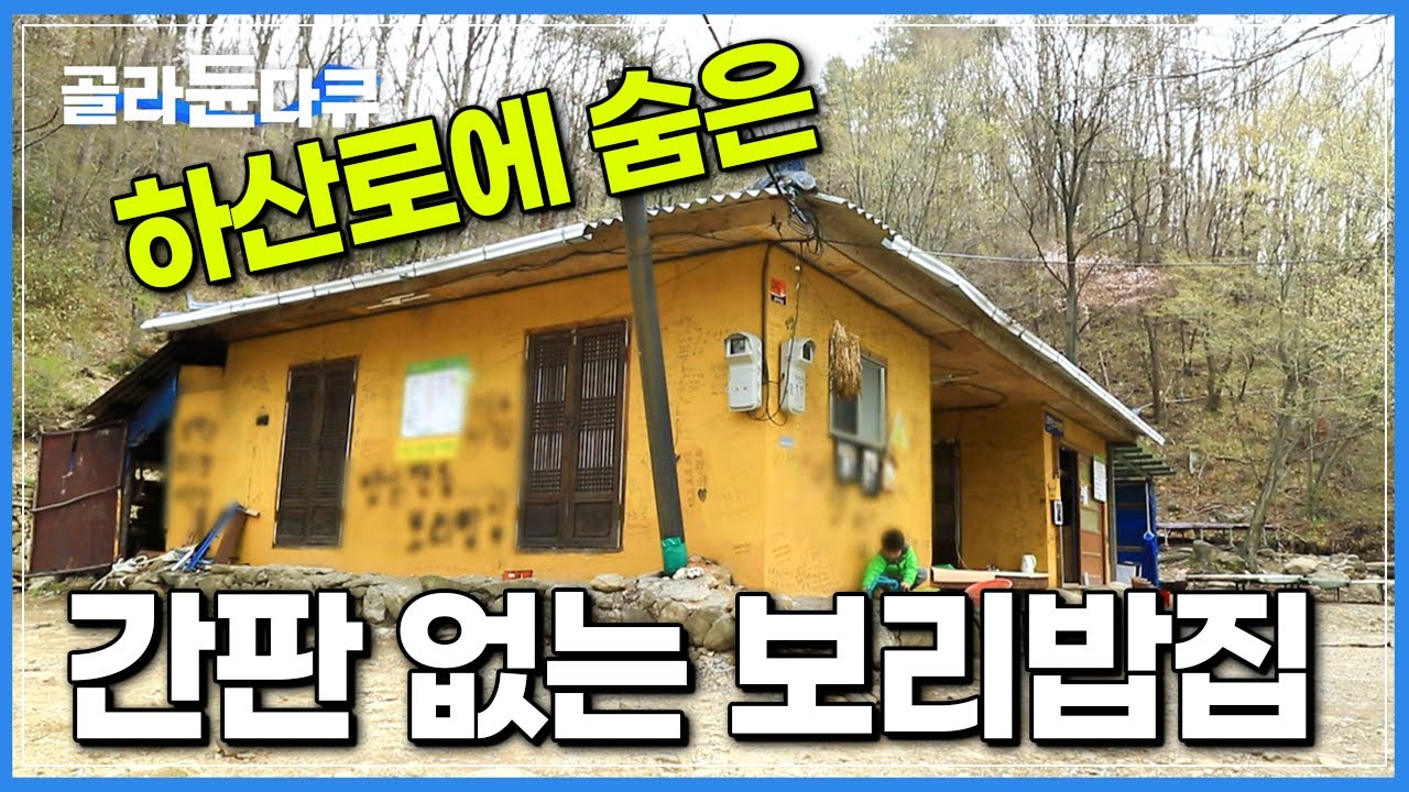 “아니 어떻게들 알고 찾아온대 여길”|진짜 맛있는 집은 어쩔 수 없이 입소문을 타 유명해진다|하산로에 숨은 조계산 등산객 단골식당|한국기행|#골라듄다큐