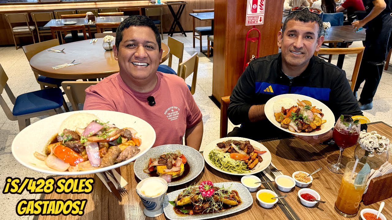 Pagamos S/428 soles en un restaurante famoso… ¡Y solo un plato se Salvo! 🤯