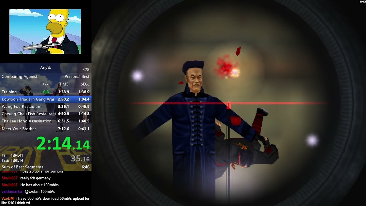 Hitman: Codename 47 - Any% Speedrun in 6:58