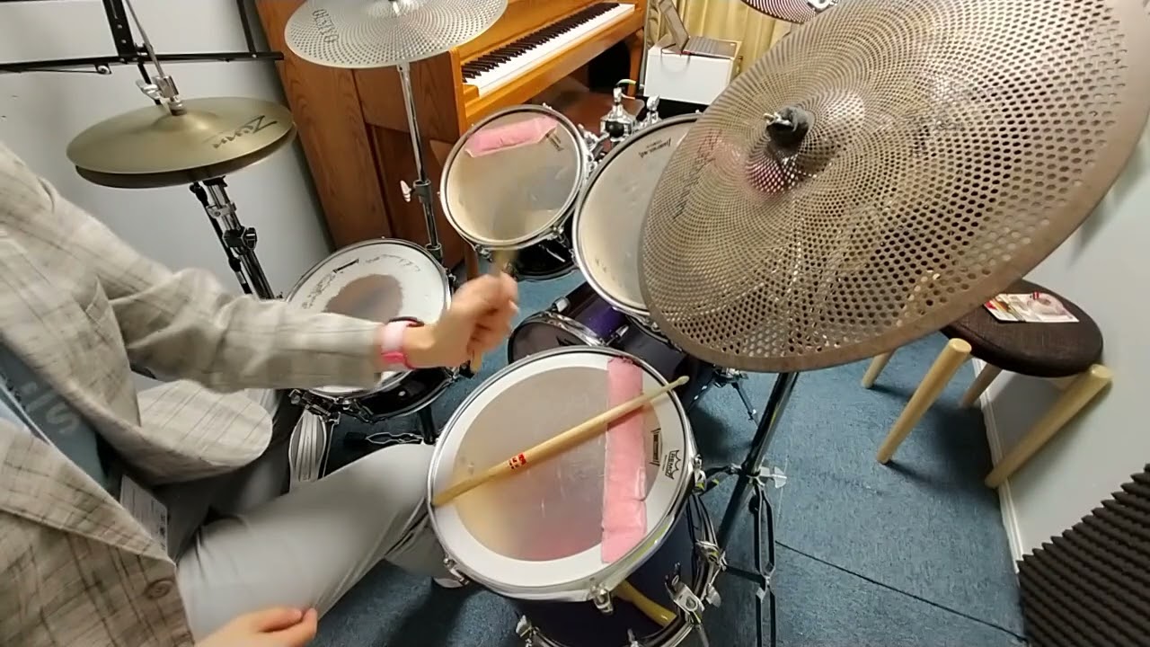 ジャズドラムのSwing(シンバルレガート)の超基本編