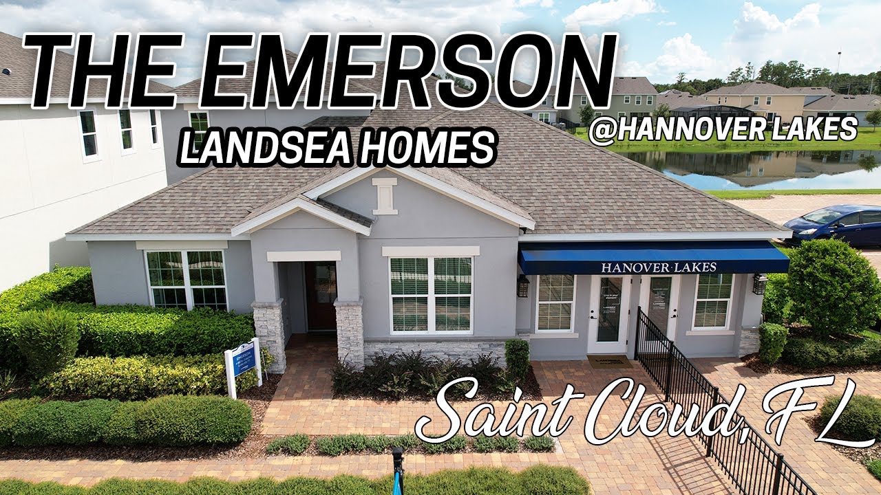 Saint Cloud, FL | Landsea Homes | Emerson Floor Plan | 2,291 sq ft | Hannover Lakes #MovingToFlorida