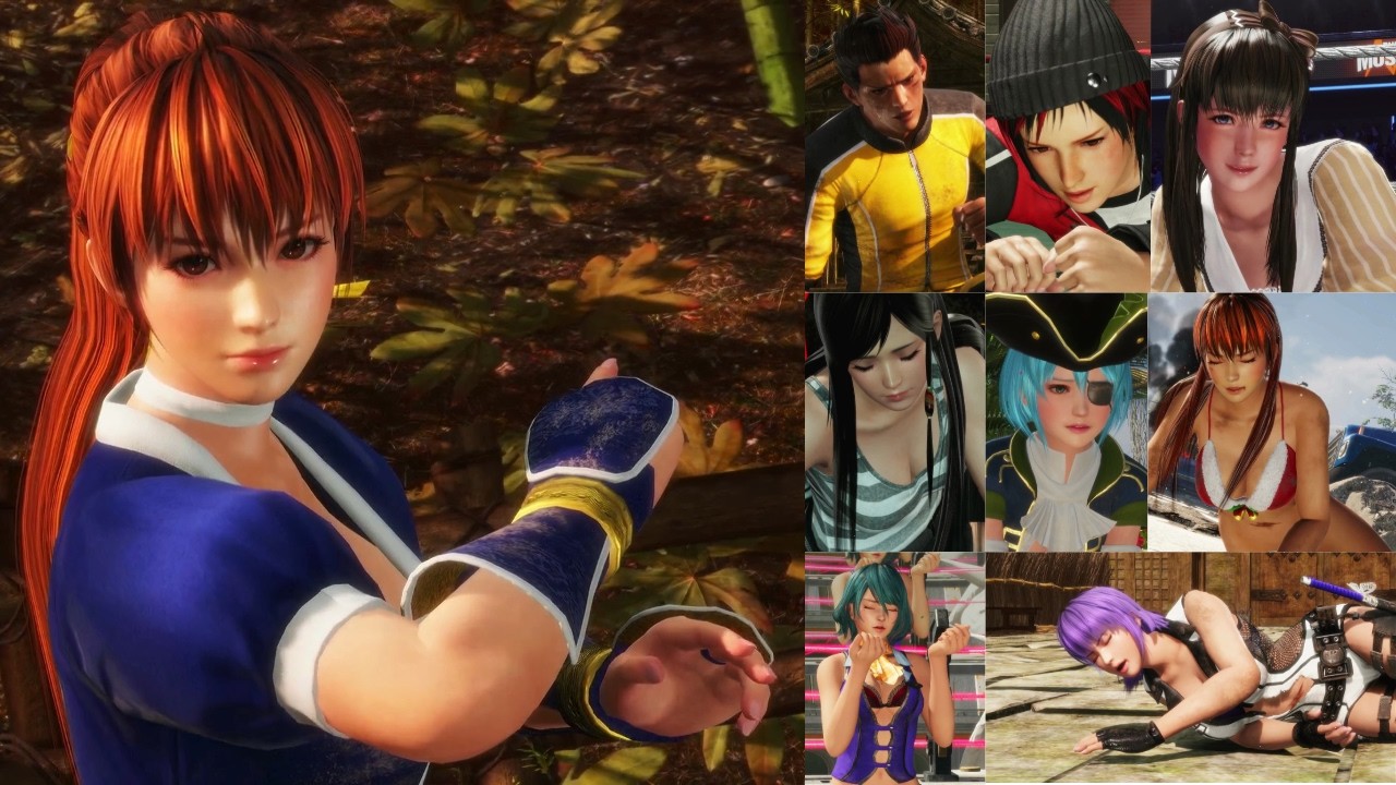 DOA6 Kasumi (Classic Costume/Costume 7) Arcade Mode (Normal)