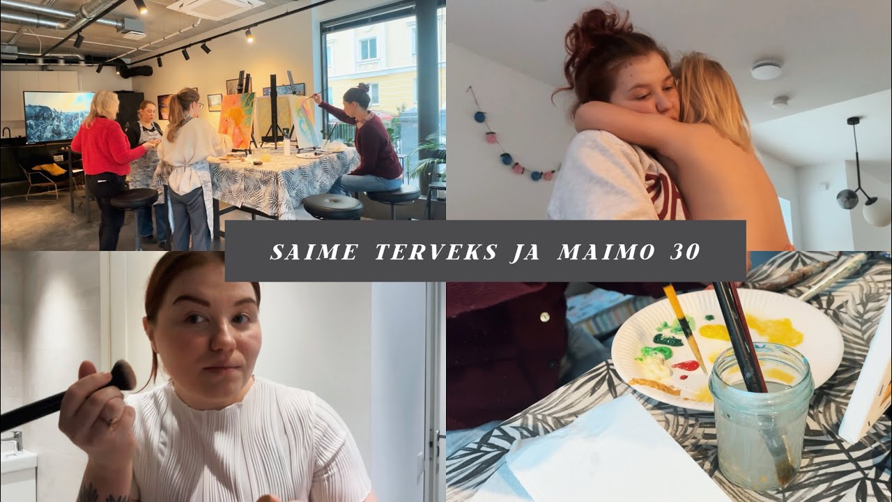 Viimane nädal kodus ja tähistasime Maimo sünnipäeva