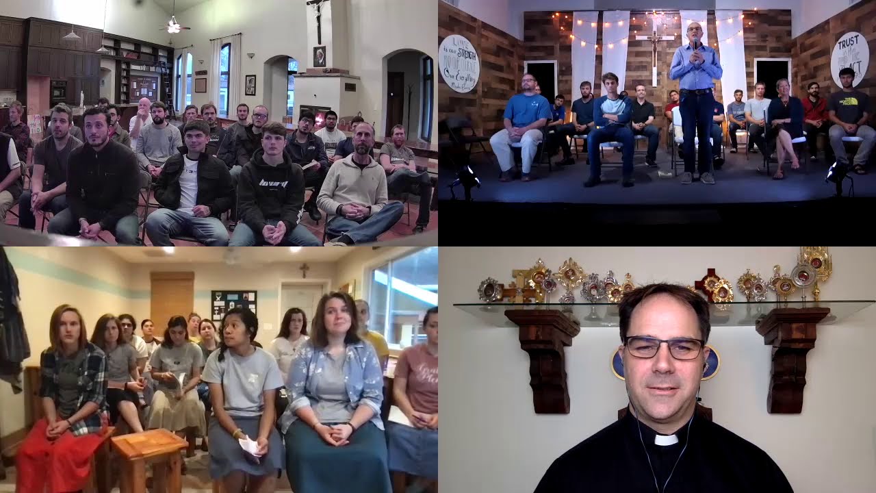Fr. Donald Calloway, MIC Speaks to Comunità Cenacolo America