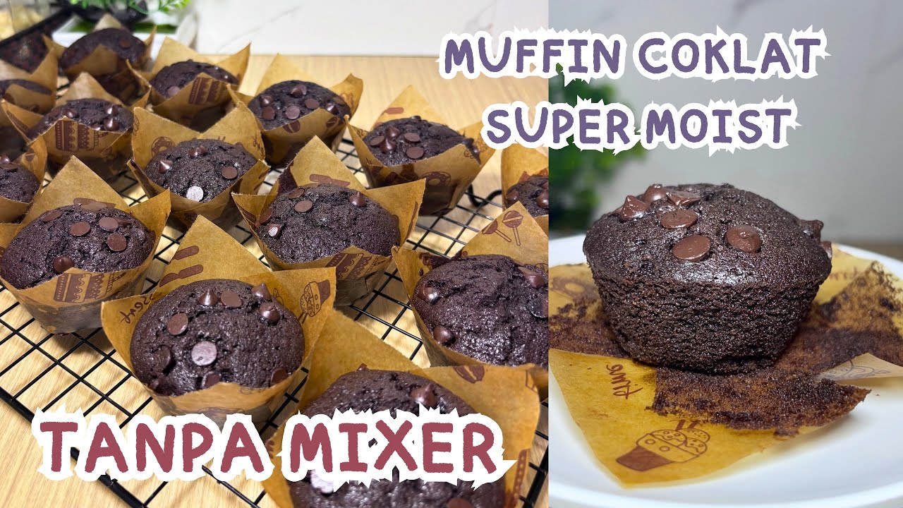 WAJIB ADA‼️saat ngumpul bareng harus bikin Muffin Coklat ini yang bikinnya super gampang
