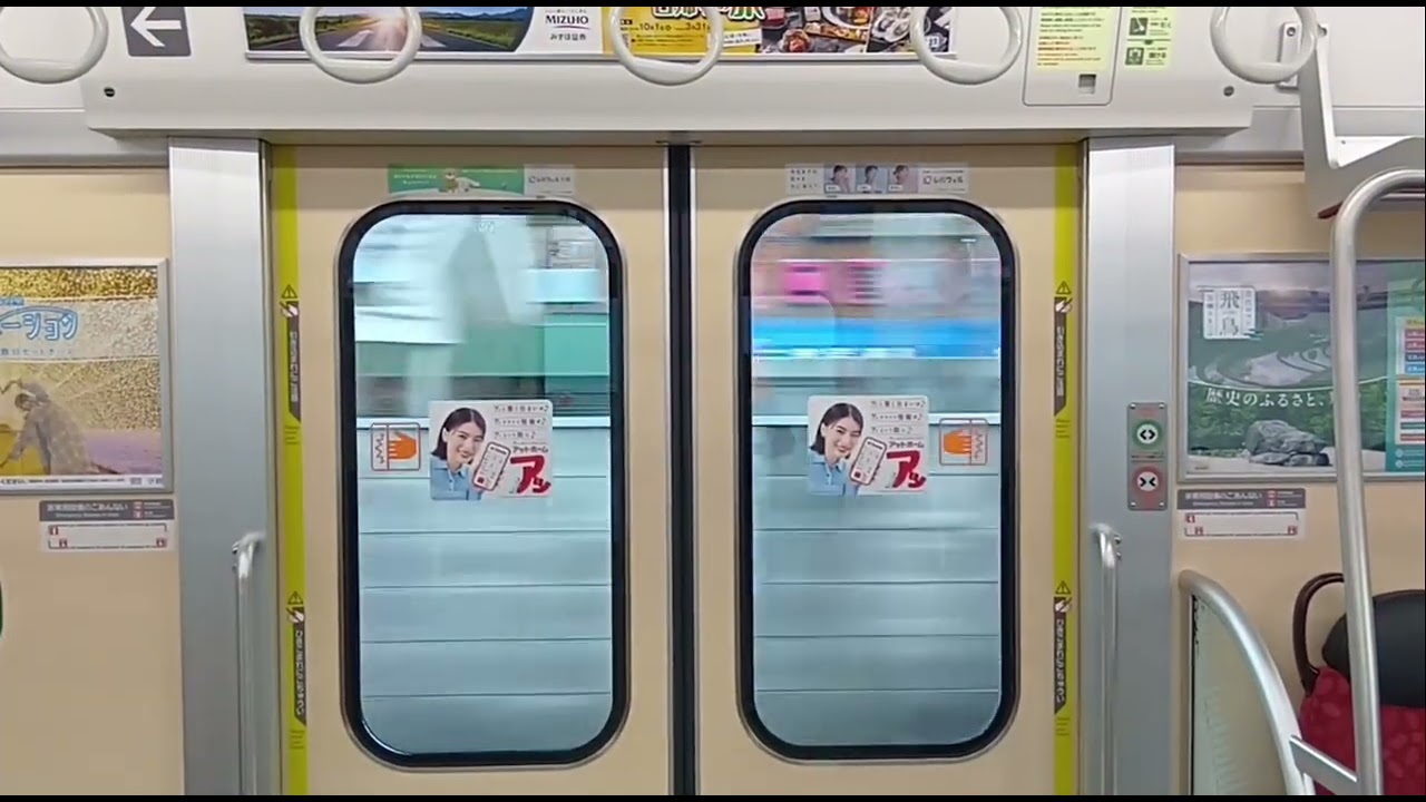 近鉄8A系06編成ドア開閉シーン