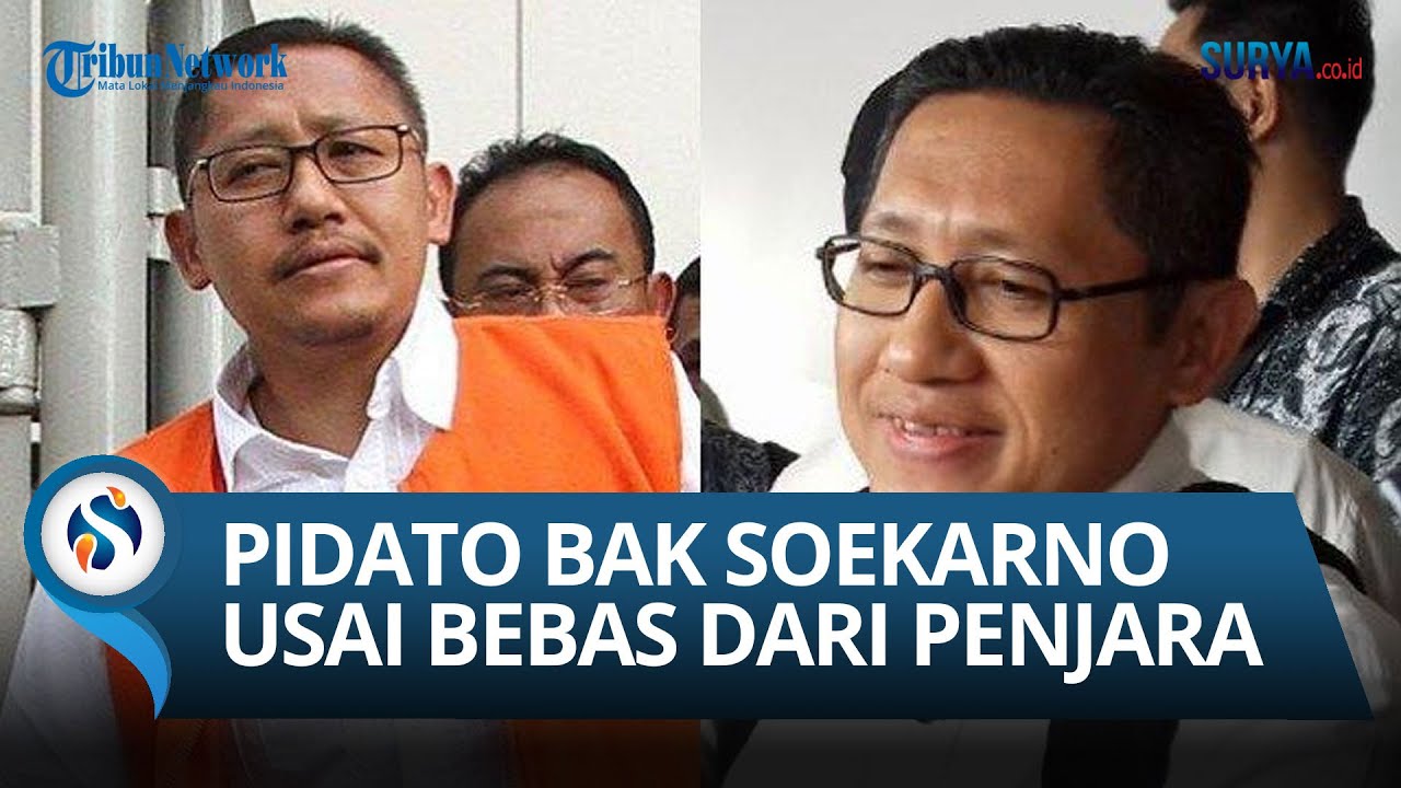 [FULL] Begini Orasi Anas Urbaningrum Usai Bebas dari Lapas Sukamiskin: Saya Tidak Mati Membusuk