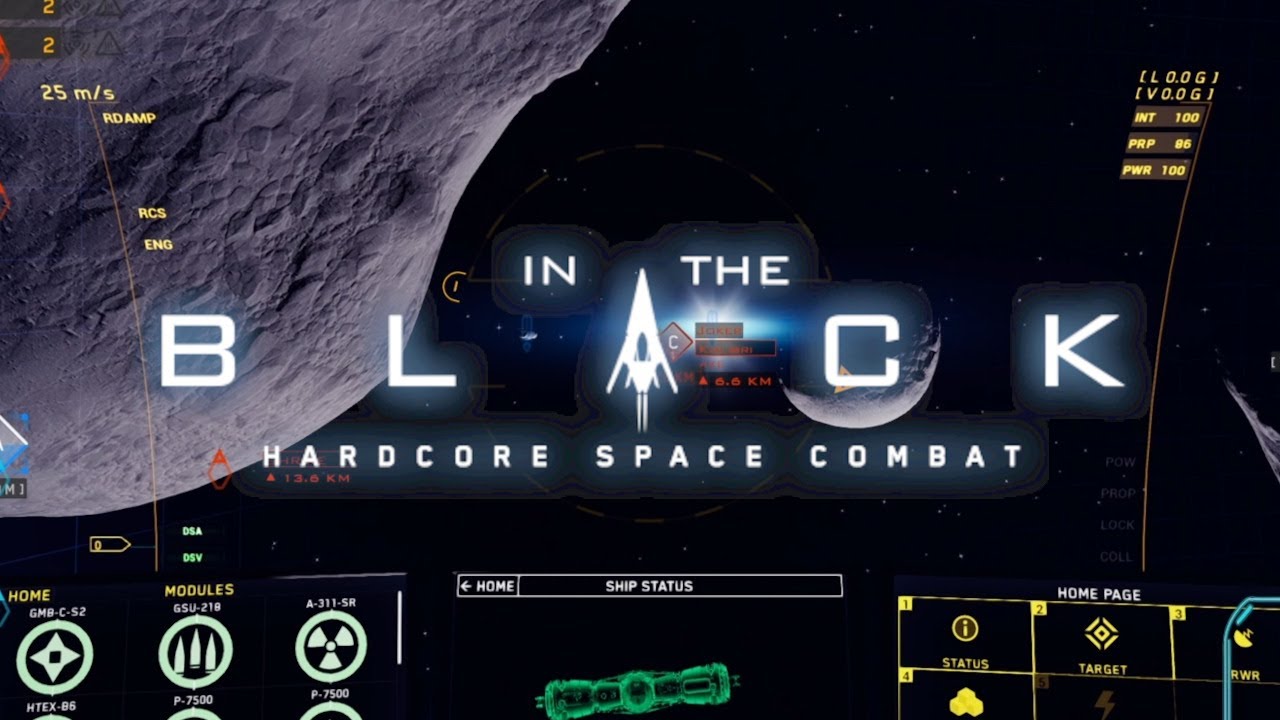 In The Black demo - let's play expanse like hardcore space combat simulator