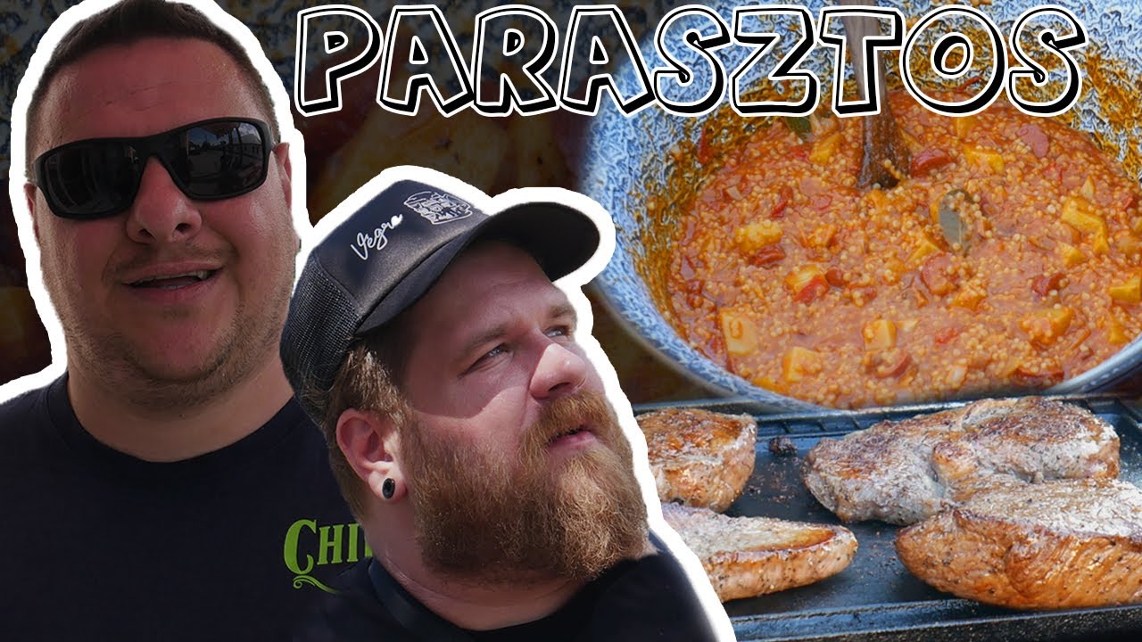 Paraszt ember lakomája 🥩🍲Pásztor tarhonya  és steak Bandival 💪🏻😆