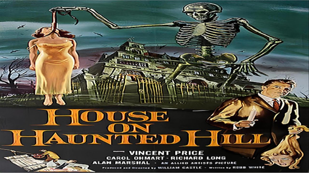 House on Haunted Hill (1959) | Perili Tepedeki Ev |  2K  | T&uuml;rk&ccedil;e Altyazılı