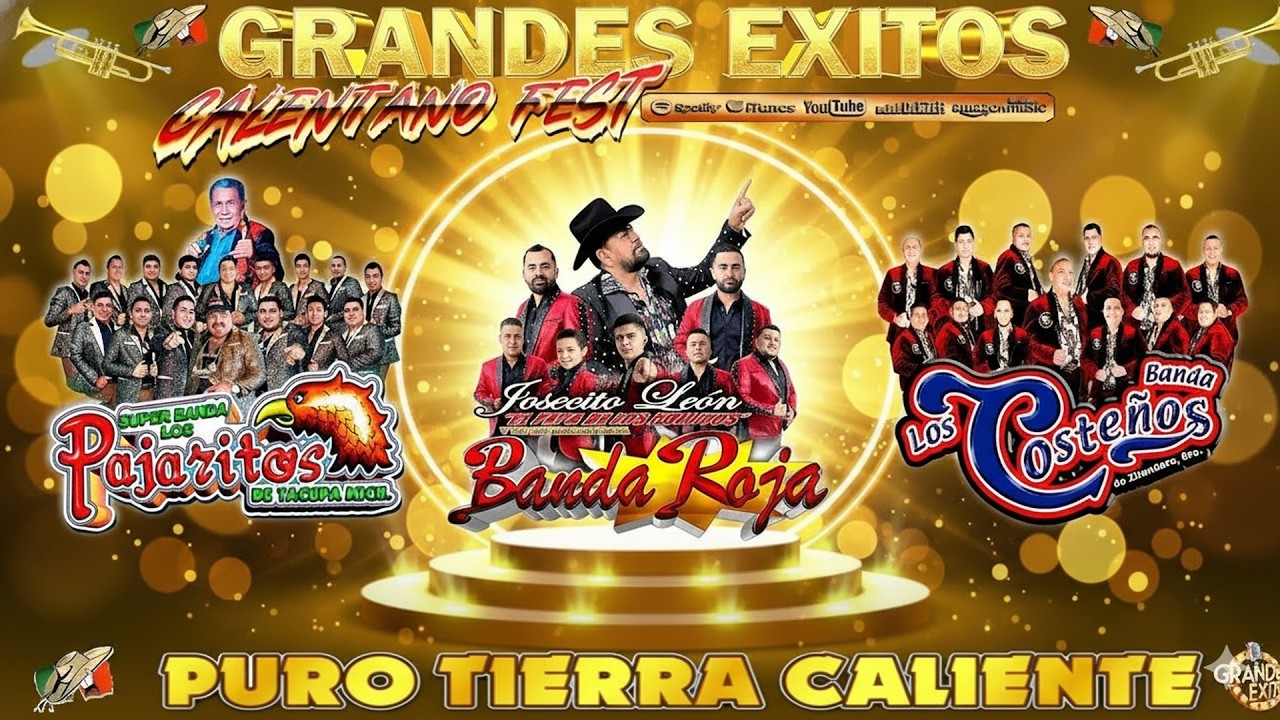 Calentano Tierra Caliente Mix 💥 Banda Roja ft Los Pajaritos De Tacupa ft Banda Los Costeños