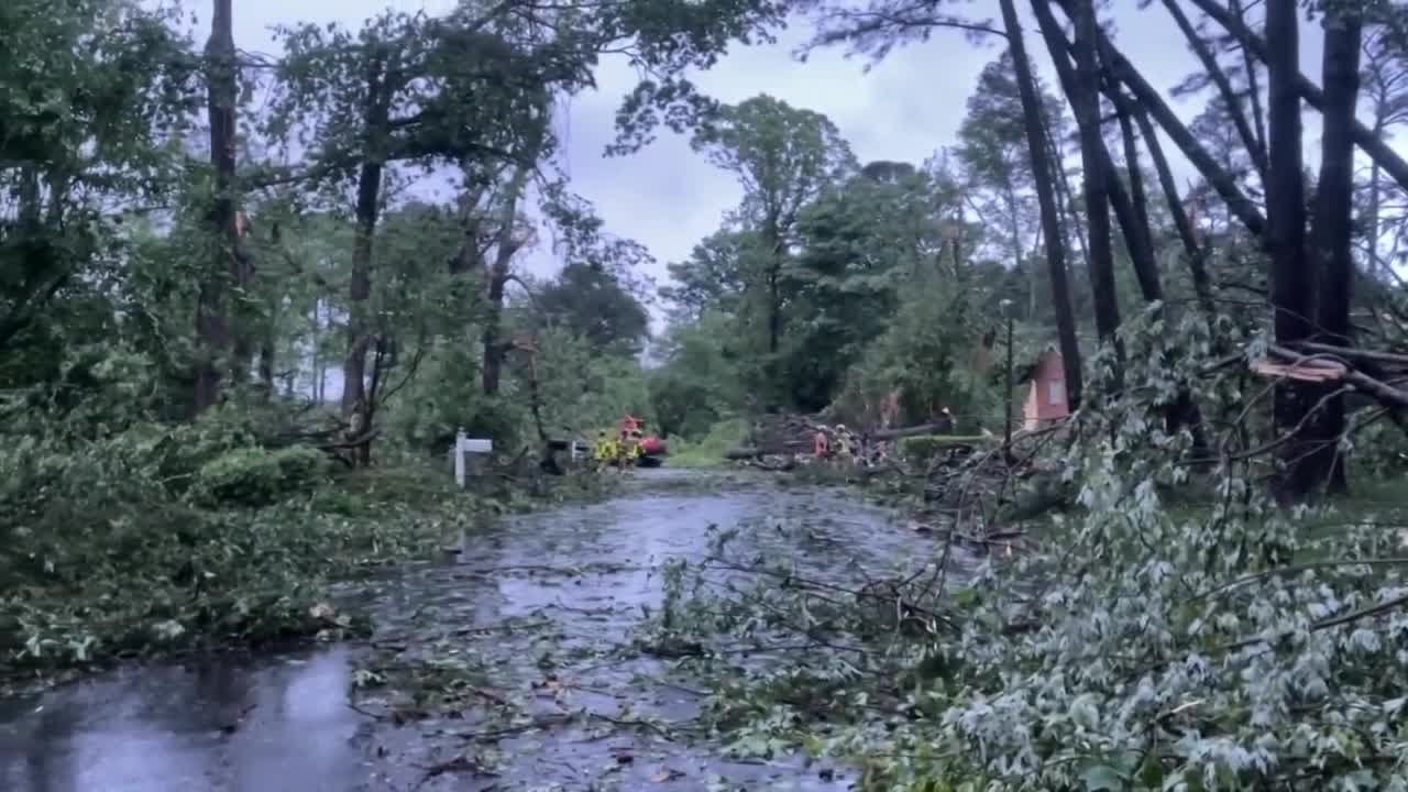 After tornado hits Virginia Beach, dozens of homes left damaged