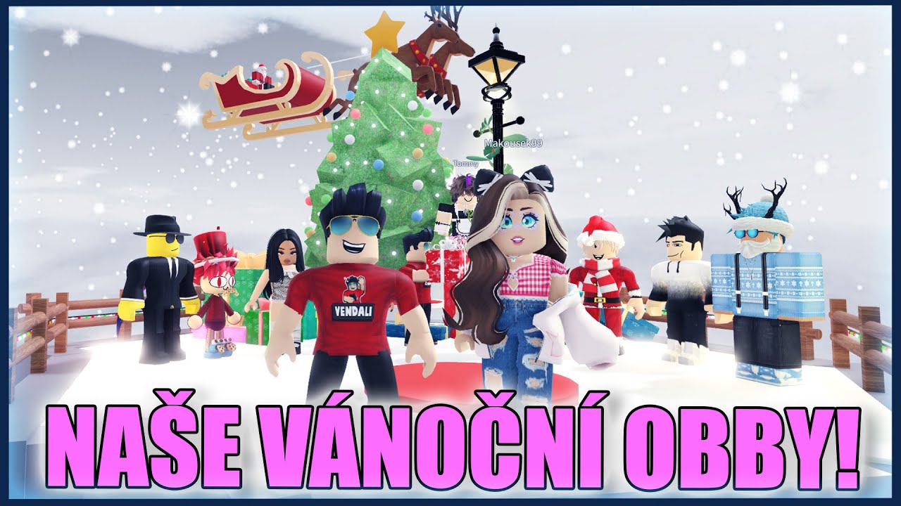 V&aacute;nočn&iacute; VENMAKKY Obby!!🌲 Roblox V&aacute;nočn&iacute; VenMakky Obby! w/@VendaliRoblox