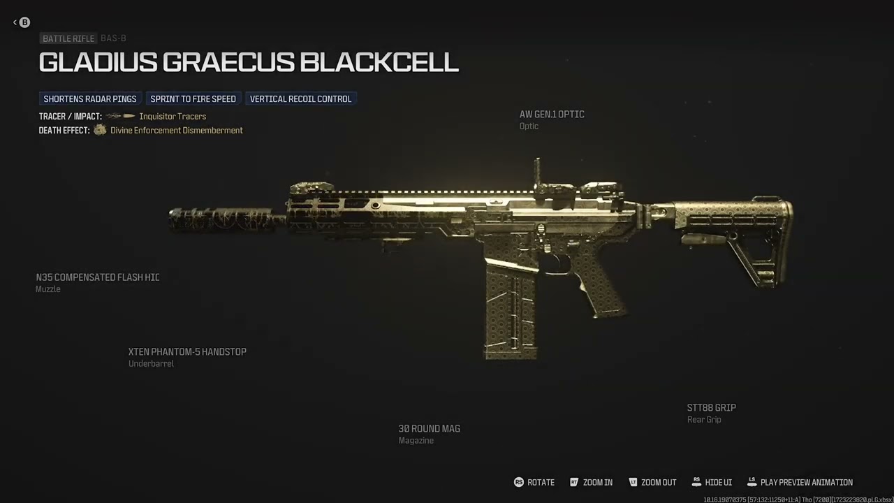 Blackcell Blueprints Camo Showcase Call of Duty Modern Warfare 3 Gameplay (Season 5)