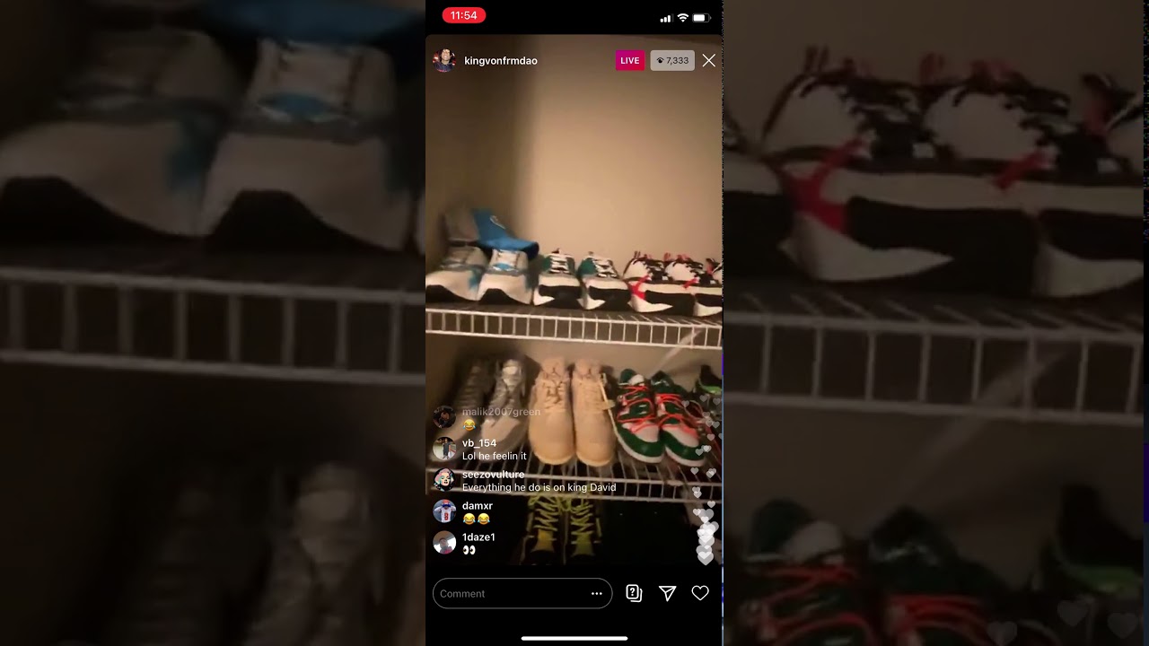 King Von ig live 10/16/20