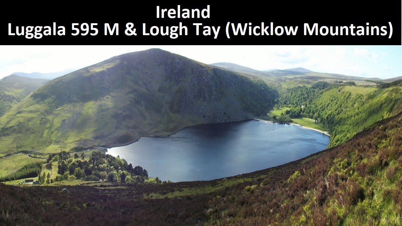 Ireland - Luggala 595 M & Lough Tay (Wicklow Mountains)