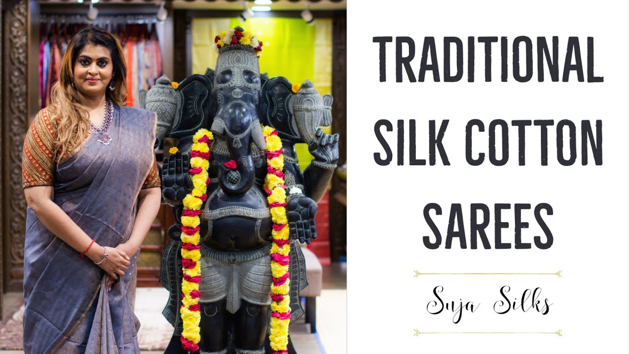 TRADITIONAL SILK COTTON SAREES