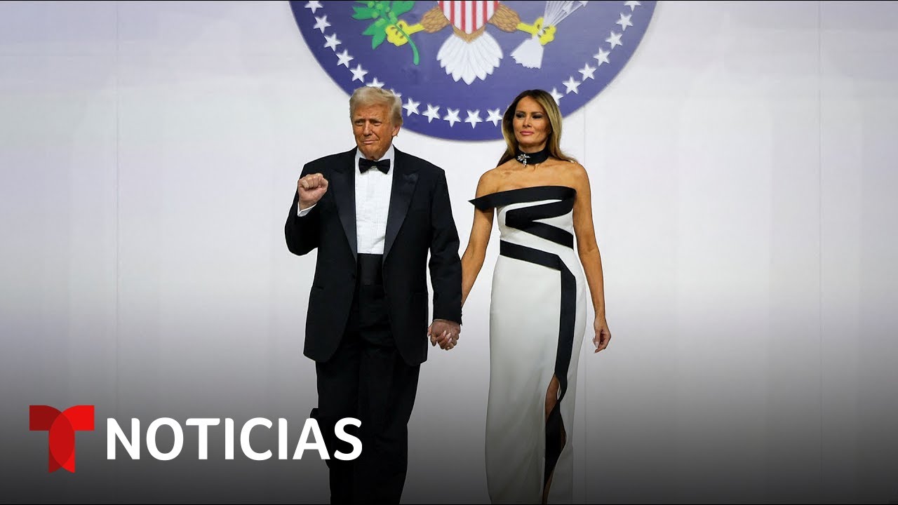 Donald Trump asiste al tradicional Baile Inaugural del Comandante en Jefe