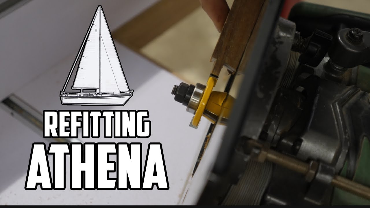 Sail Life - Shaker style drawer fronts, sink cover & fuel polisher - DIY sailboat project