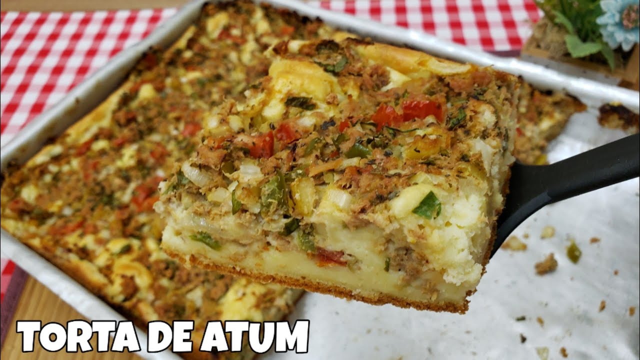 TORTA DE ATUM//FÁCIL,RÁPIDA E DELICIOSA😋🤩