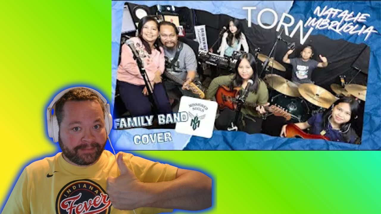 TORN by Natalie Imbruglia | Missioned Souls | family band cover REACTION