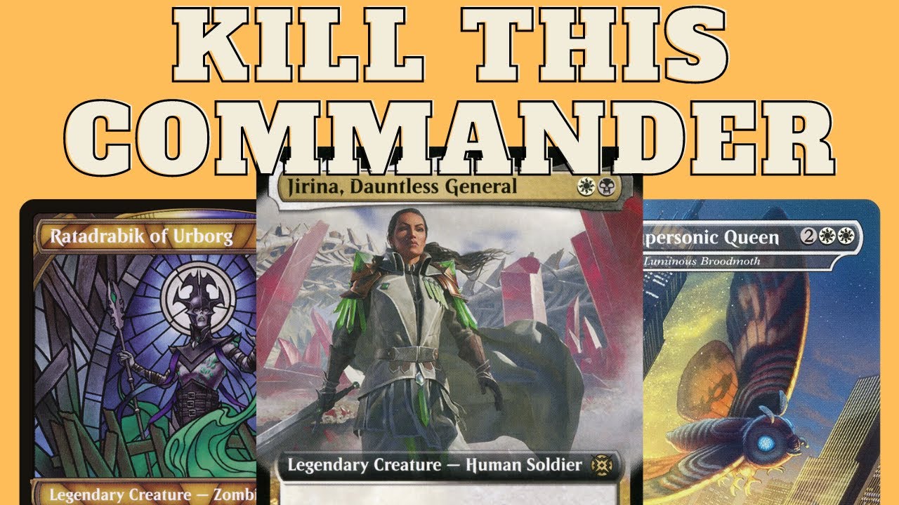 Sacrifice Your Commander For MASSIVE Value?! | Jirina, Dauntless General EDH Deck Tech |