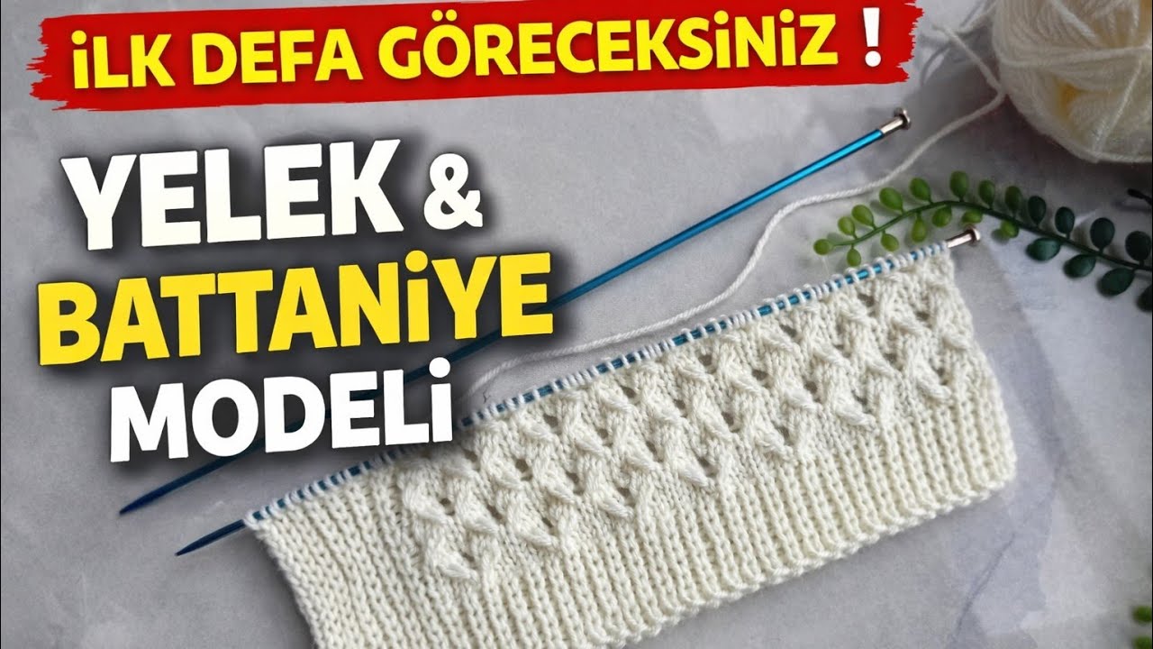 Bu Modeli Daha Önce GÖRMEDİNİZ ❗Yelek + Battaniye + Bebek Örgüsü | Çok Amaçlı Ajurlu Model