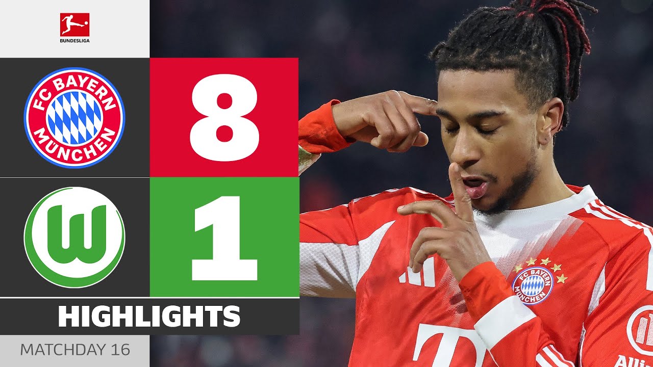 Like They Never Left! | FC BAYERN - VFL WOLFSBURG | Highlights | Matchday 16 &ndash; Bundesliga 2025/26
