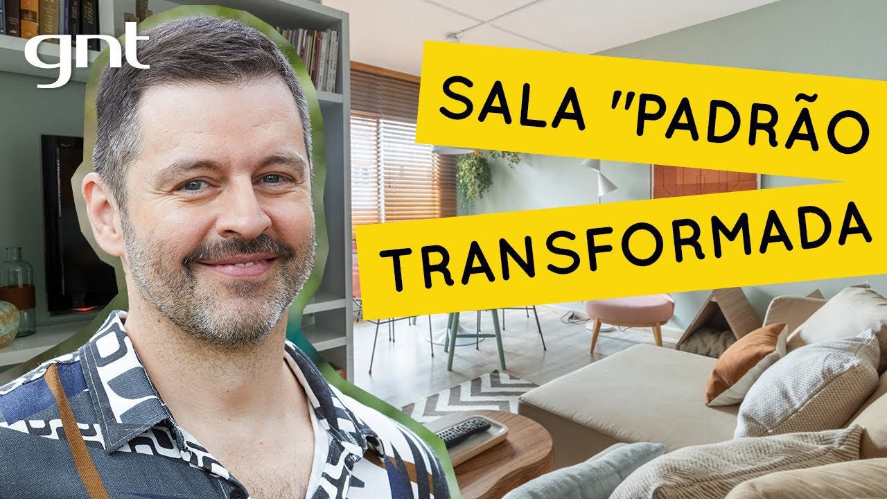 Transformação em SALA DE ESTAR dá conforto para toda família | Antes e Depois | Maurício Arruda