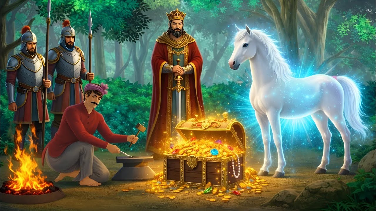 Ghareeb Lohaar Or Jadui Ghora || Hindi kahaniya || moral stories 