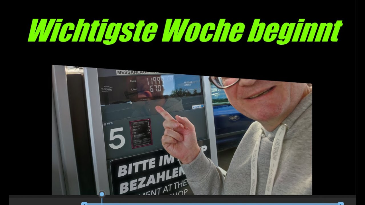 Diese Woche: Termin Wohnkarte - Baufortschritt Haus - News v. gestrandeter Familie - TEIL 1 Anfahrt