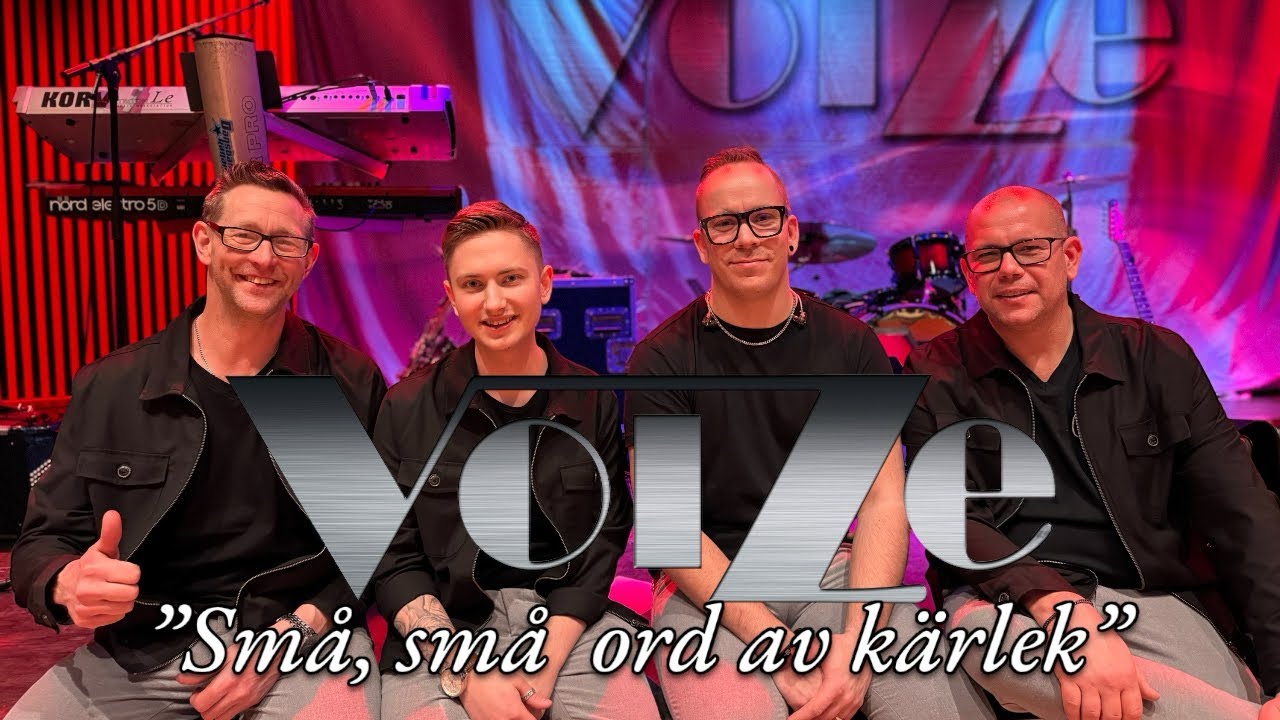 Voize ”Små, små ord av kärlek” (Dansbandssidan.com)
