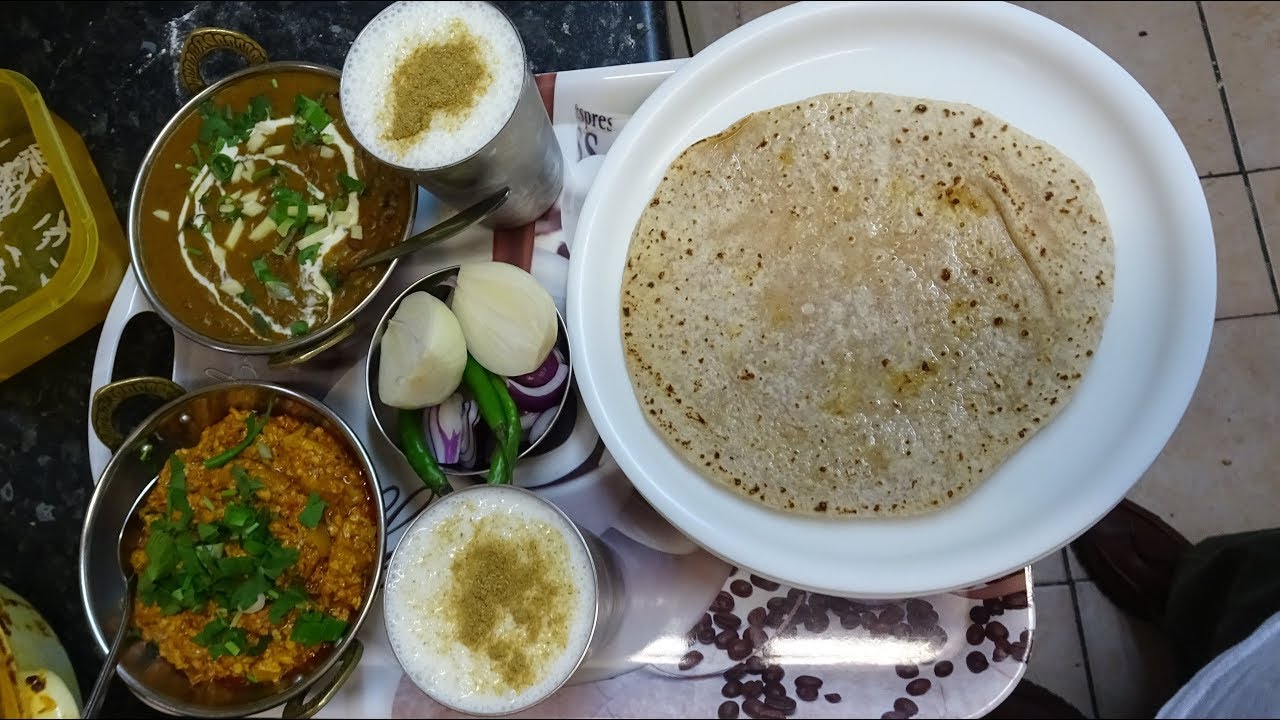 Freshly made Rotis, Parathas, Dal Makhani, Salty Jeera Lassi, Tarka Daal at Punjabi Tarka Restaurant