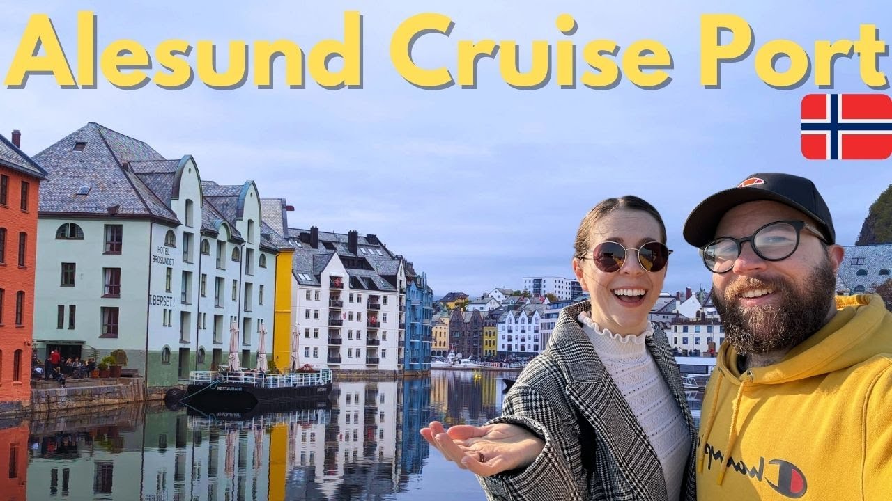 Visiting Alesund, Norway - P&O Iona Norwegian Fjords Cruise